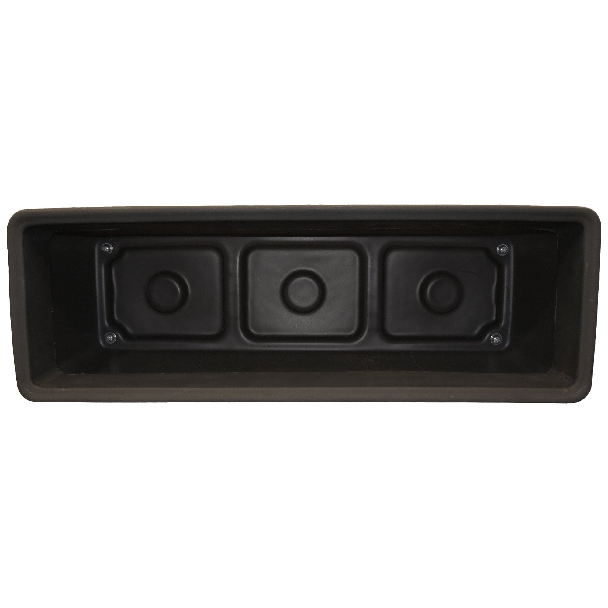 Vertical Live Wall Planter Base Unit Only for 30" x 10" Rectangular Planters with Wrought Iron Stand alt 0