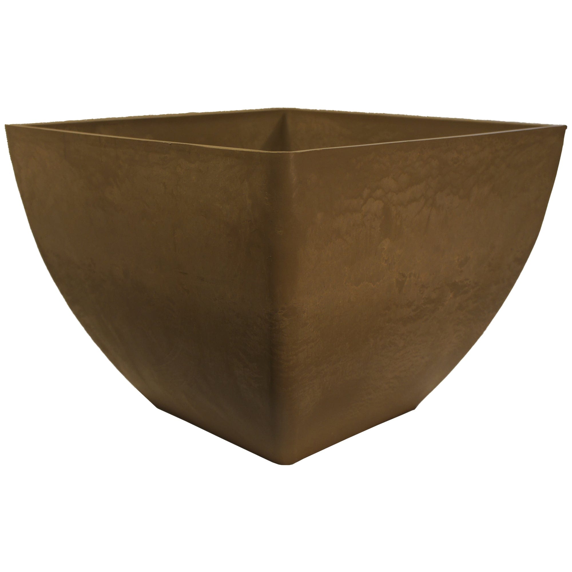 20" Square Garden Planter Oak alt 0