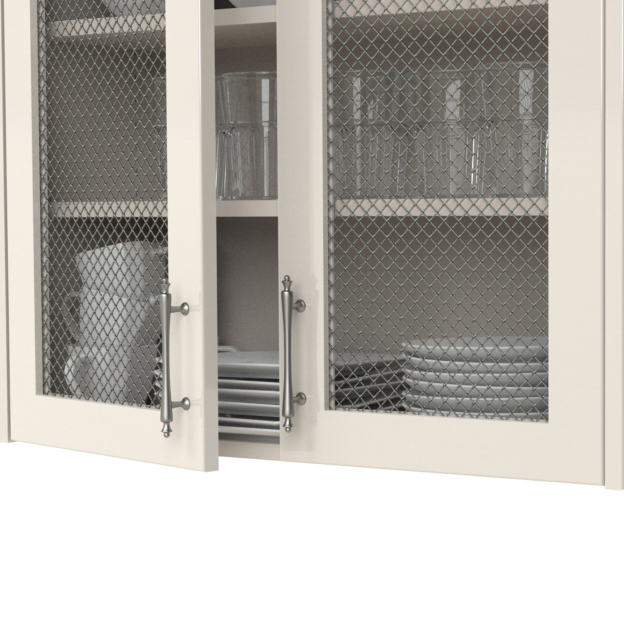 .5" Round Single Diamond Decorative Grille - Antique Pewter, 36" W x 48" L Sheet alt 5