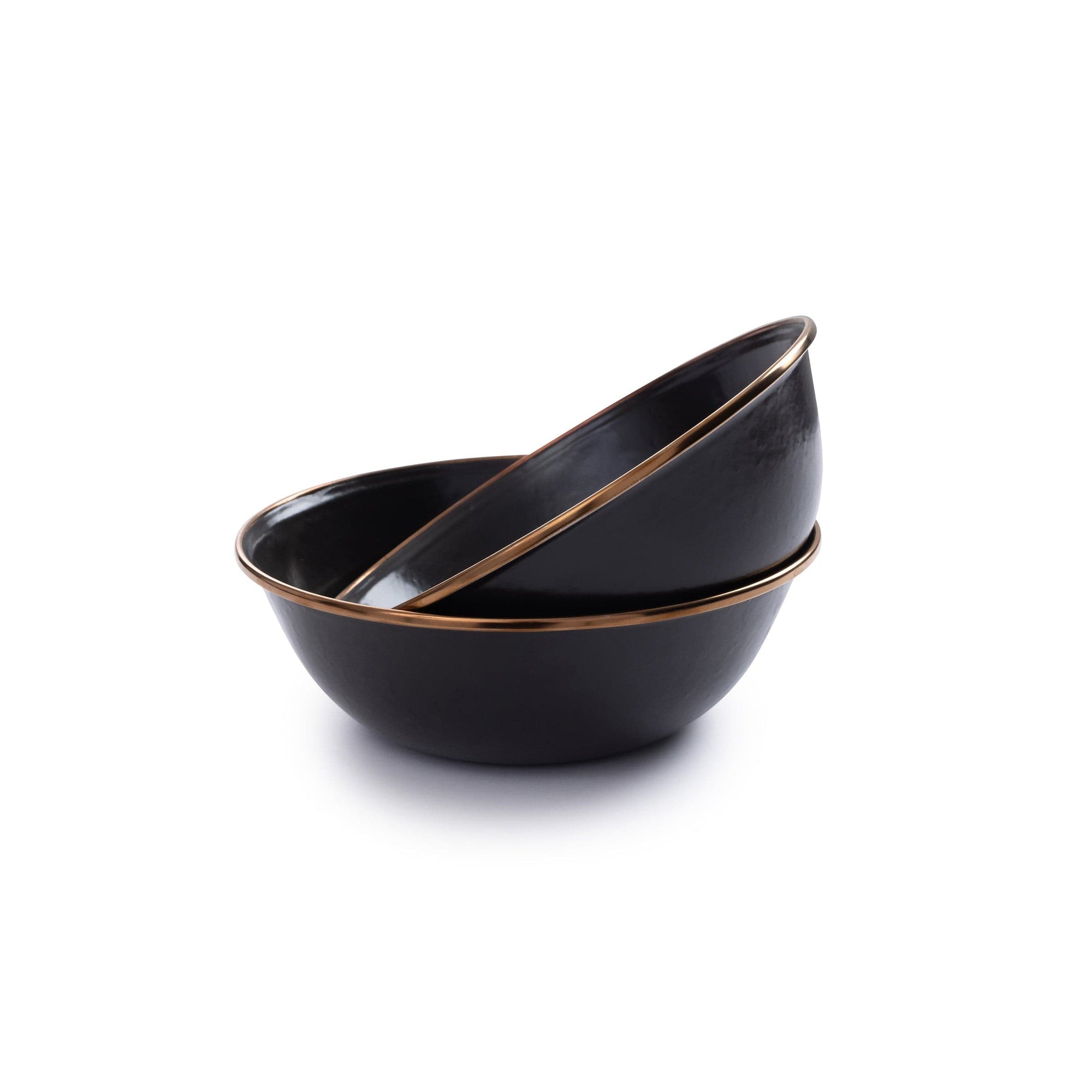 Enamel Bowl Set Charcoal Indoor/Outdoor alt 0