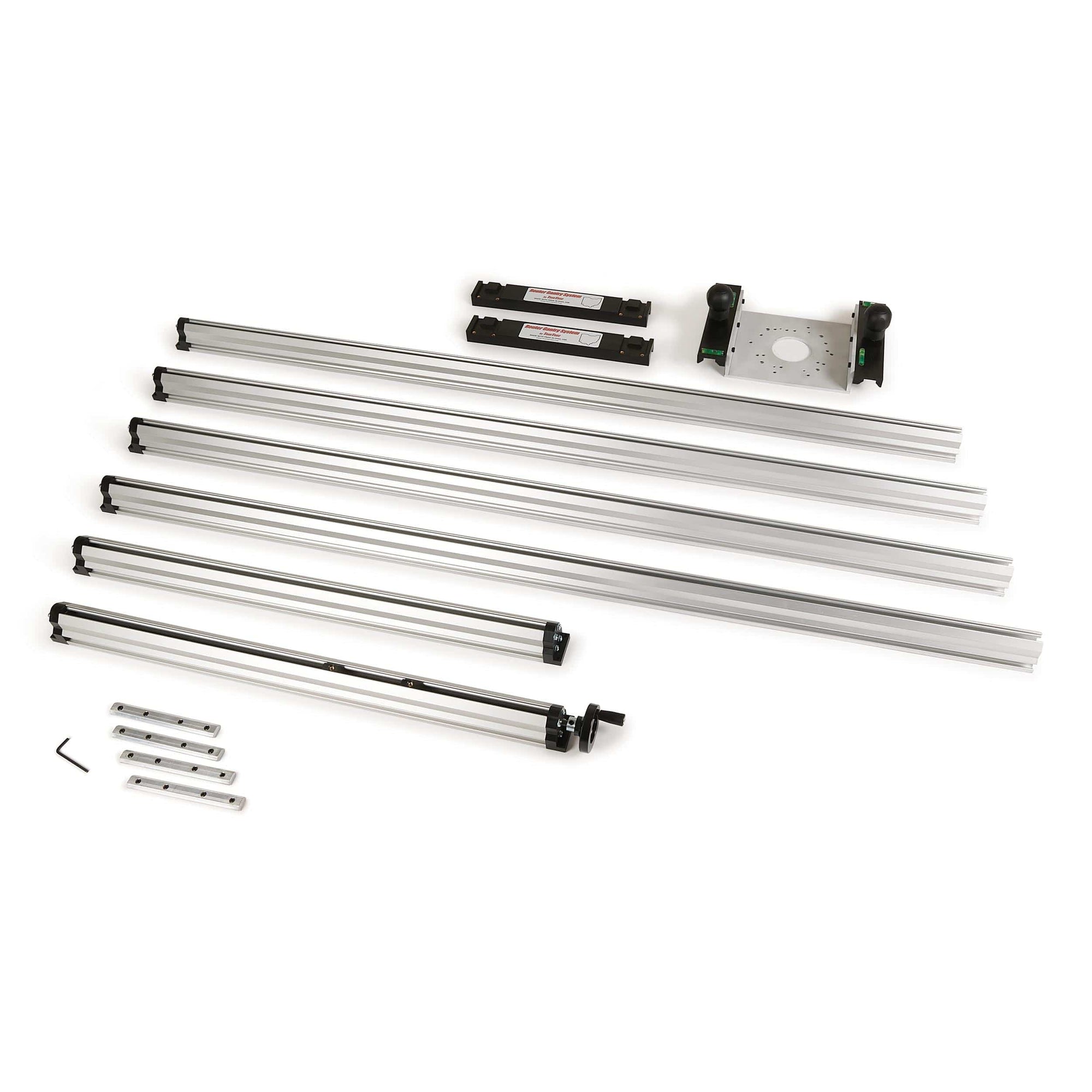 22" x 96" Threaded Slab Flattening Router Mill alt 0