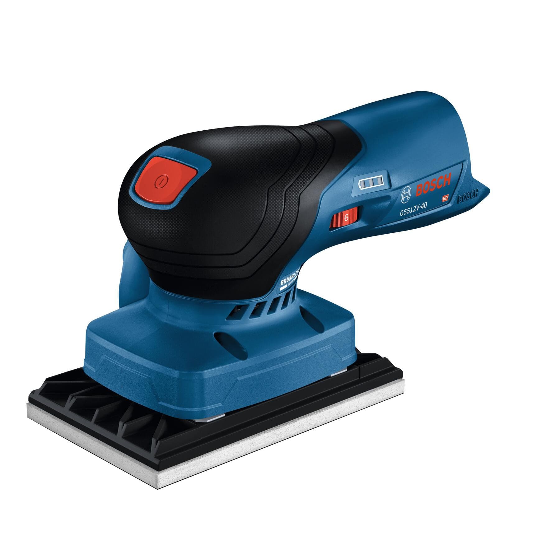 12V Brushless 1/4-Sheet Orbital Finishing Sander - Tool Only alt 0