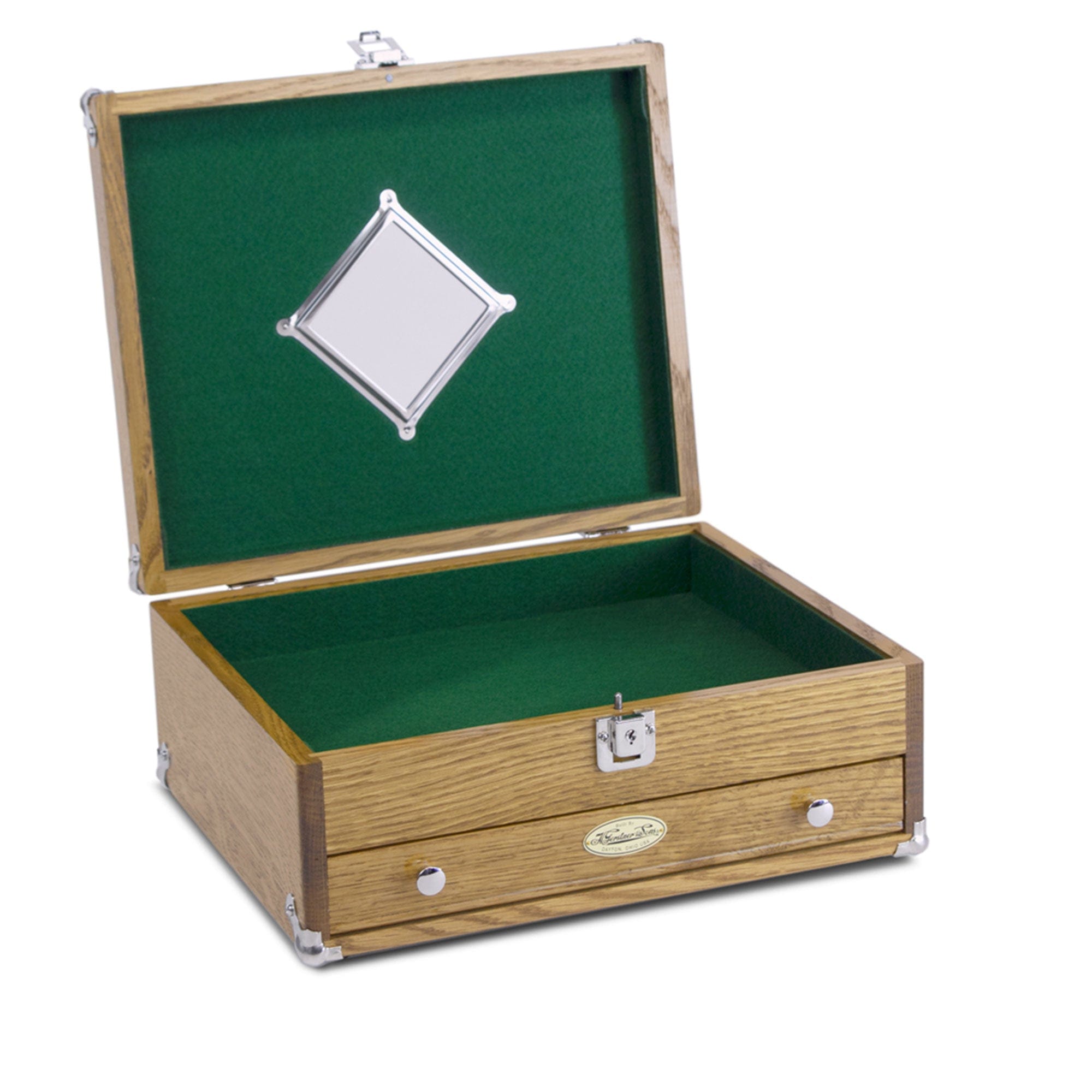 EDC Desktop Case, Model 1401, Golden Oak alt 0