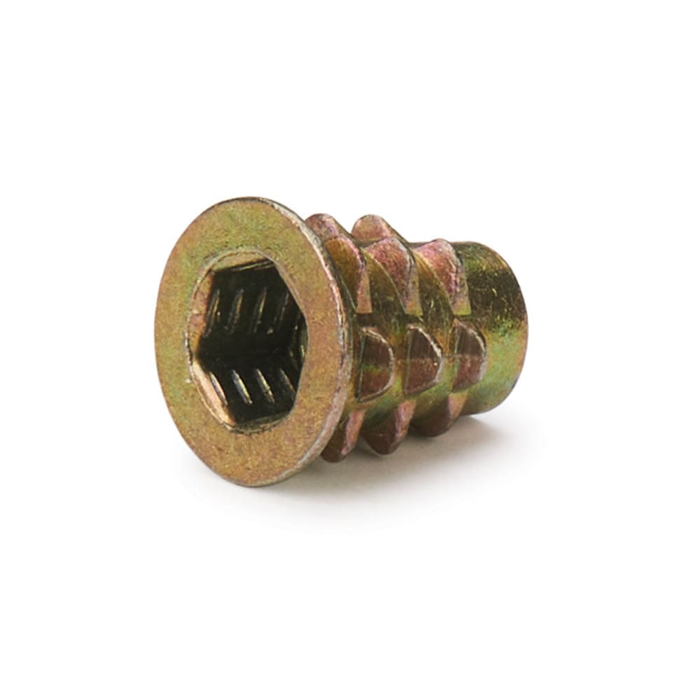 E-Z Hex 1/4-20 Threaded Insert - Flanged - 25 Piece