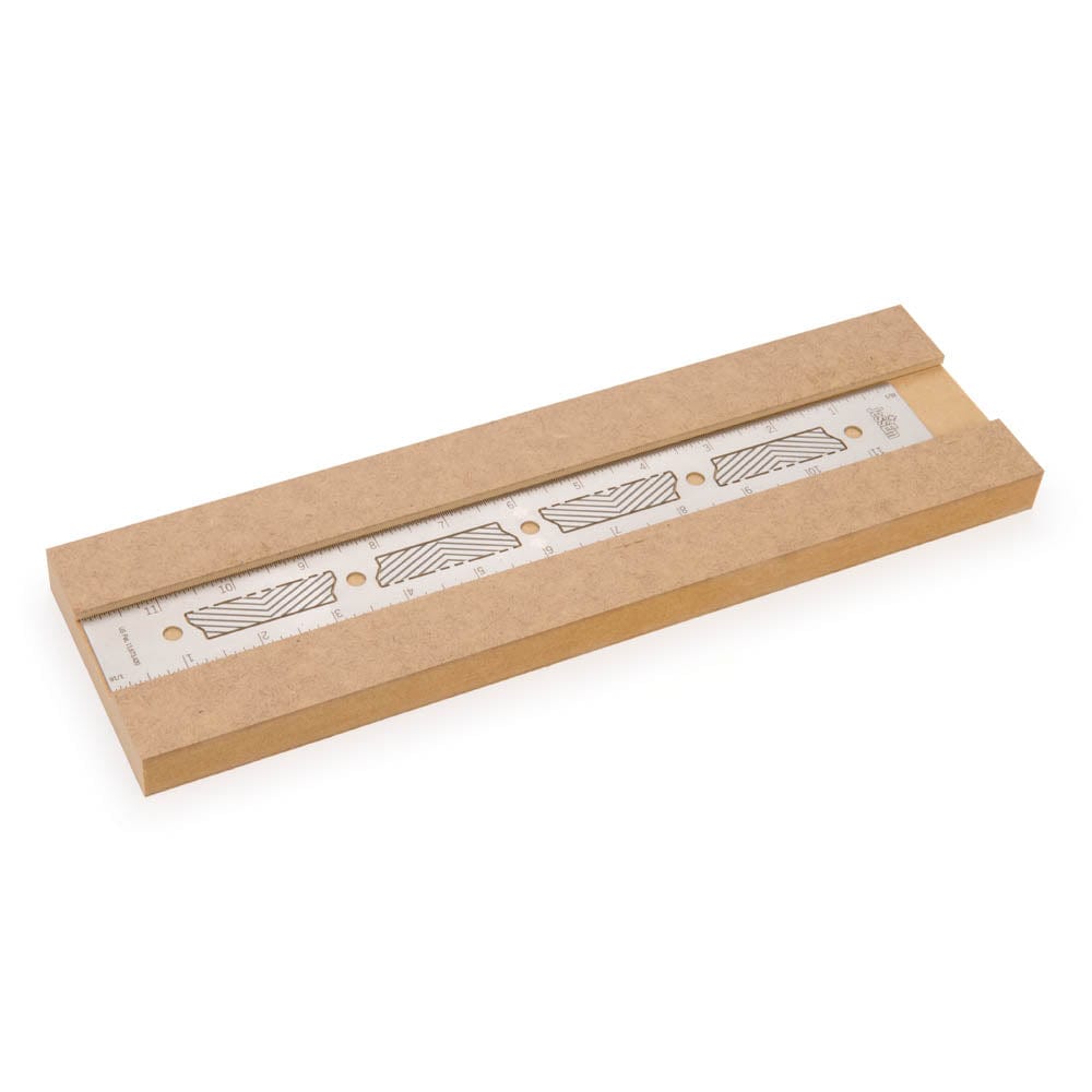 12" Stainless Steel Precision Ruler - Imperial