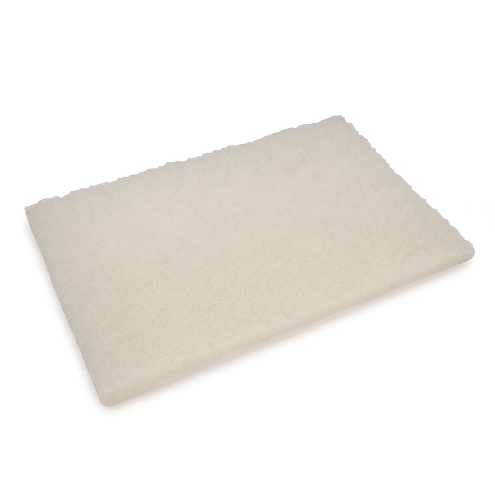 Non-Woven Sanding Pad - White - 6" x 9"