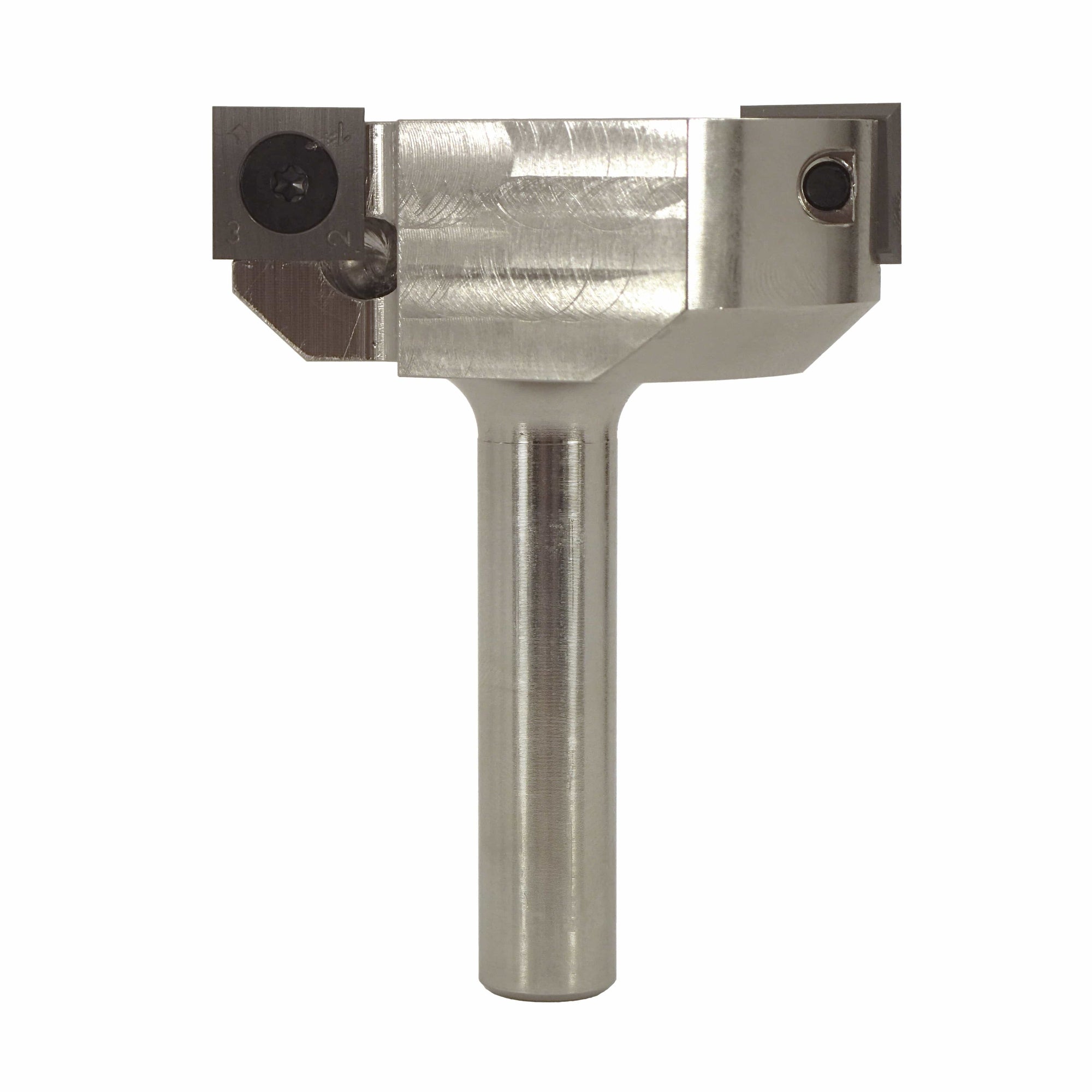 CNC Spoilboard Cutter Straight 2-1/2" D 1/2" SH 2 Wing alt 0