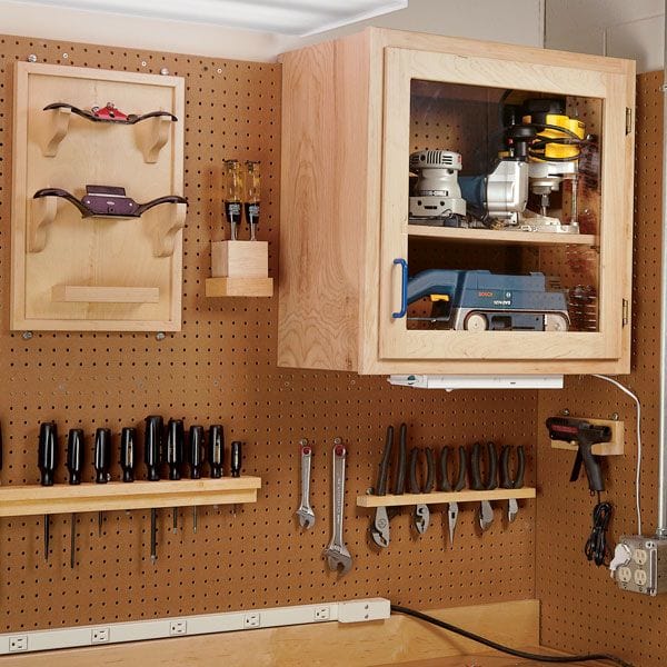 Woodworking Project Paper Plan to Build Modular Shop Cabinet System alt 0