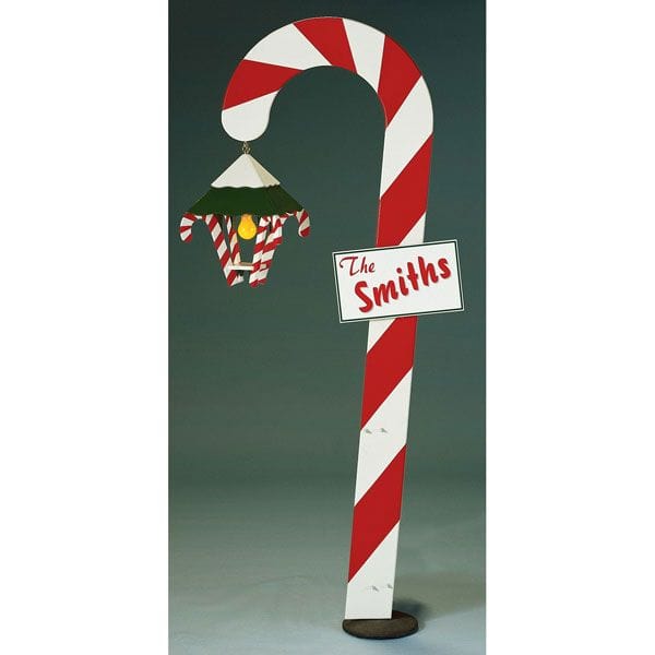 Woodworking Project Paper Plan to Build Candy Cane alt 0