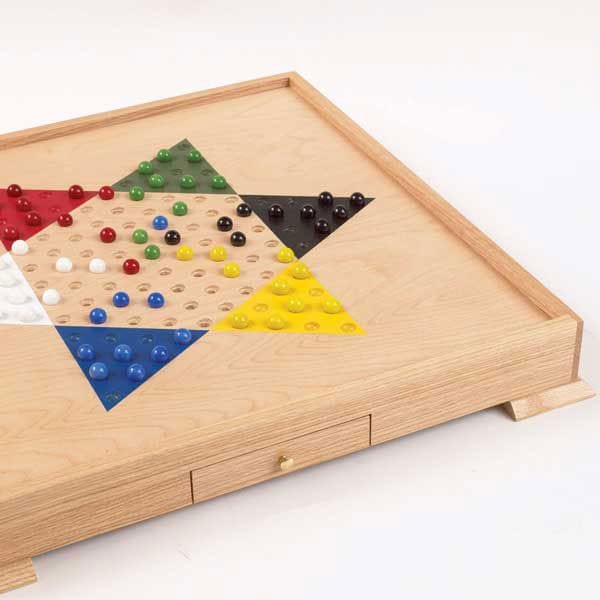 Downloadable Woodworking Project Plan to Build Chinese Checker Board alt 0
