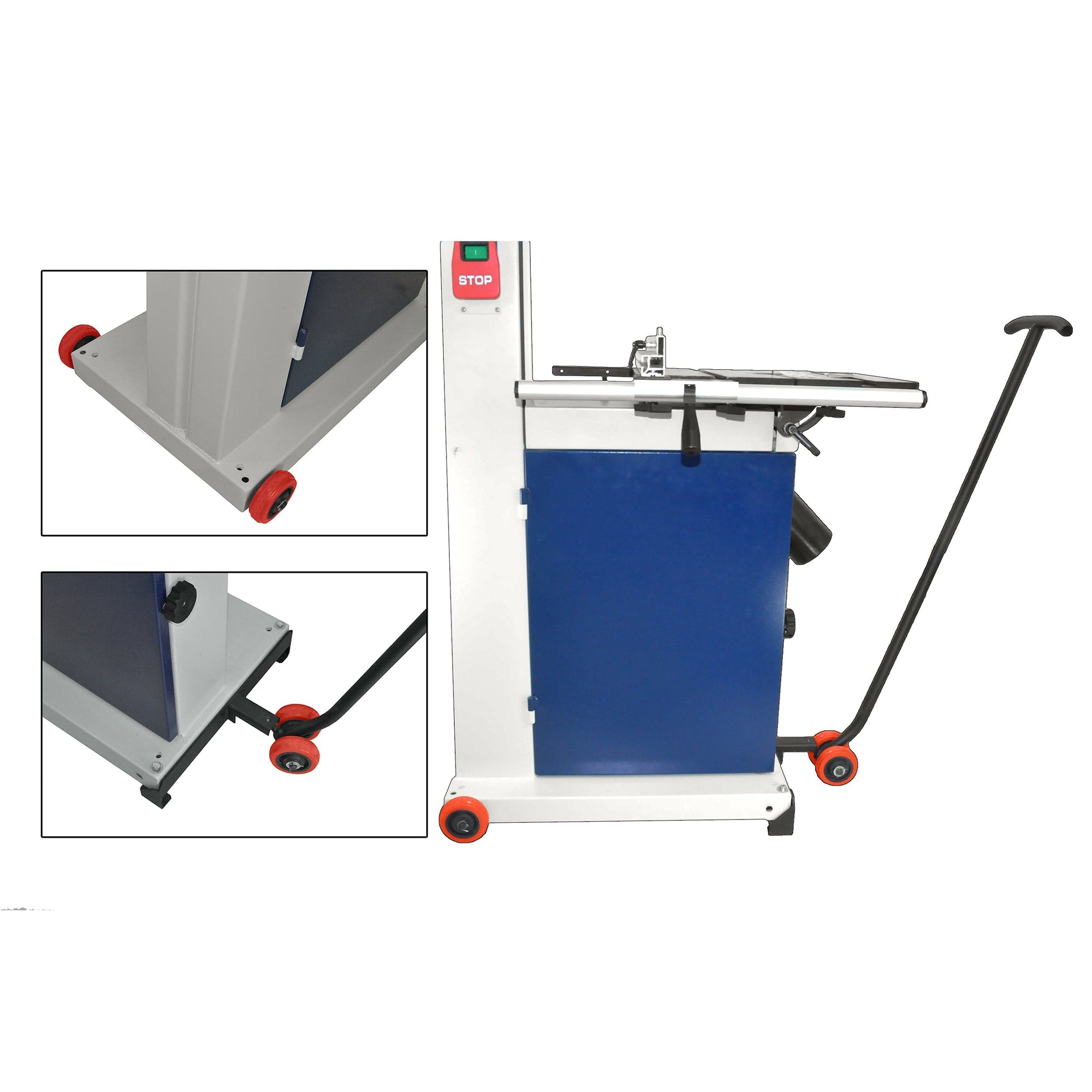 Full Frame Heavy-Duty Bandsaw Mobility Kit alt 0
