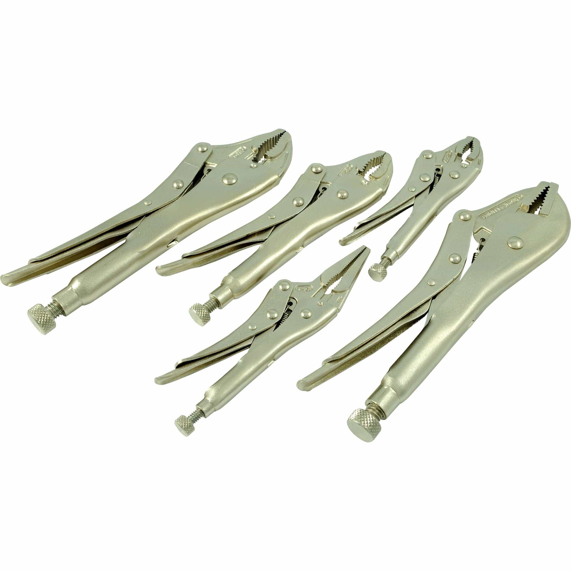 Locking Plier Set, 5pc alt 0