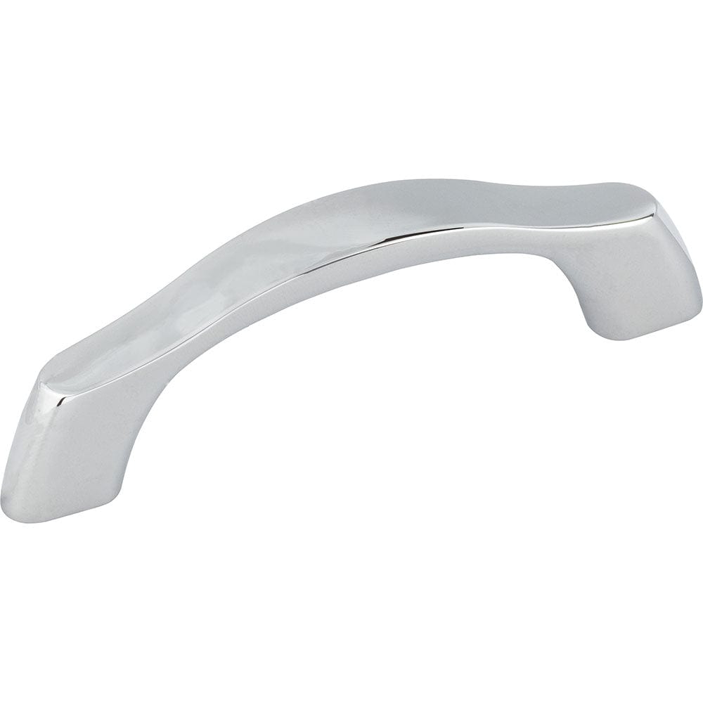 Zinc Die Cast Cabinet Knob, 1-5/8" Diameter Polished Chrome alt 0