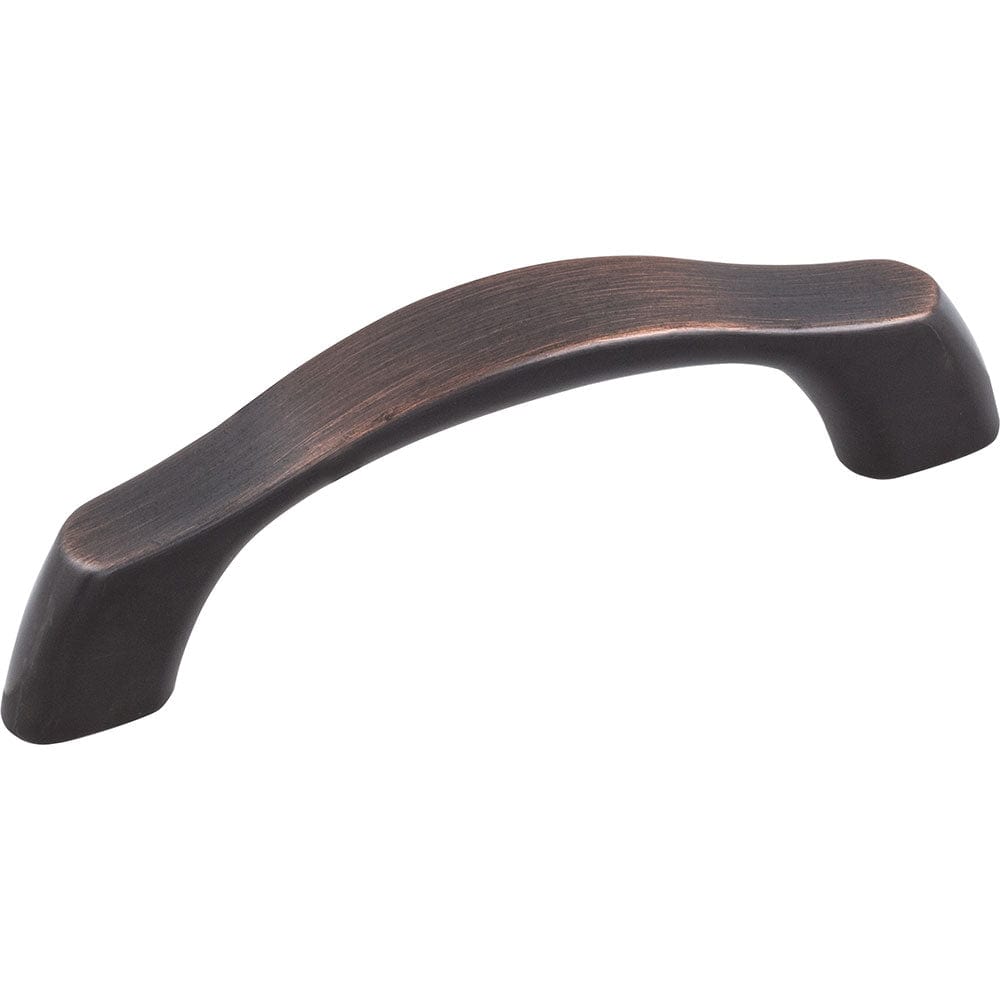 Cabinet Pull 3" C/C O.L., WITH 4-1/16" O.L., Brushed Oil Rubbed Bronze alt 0