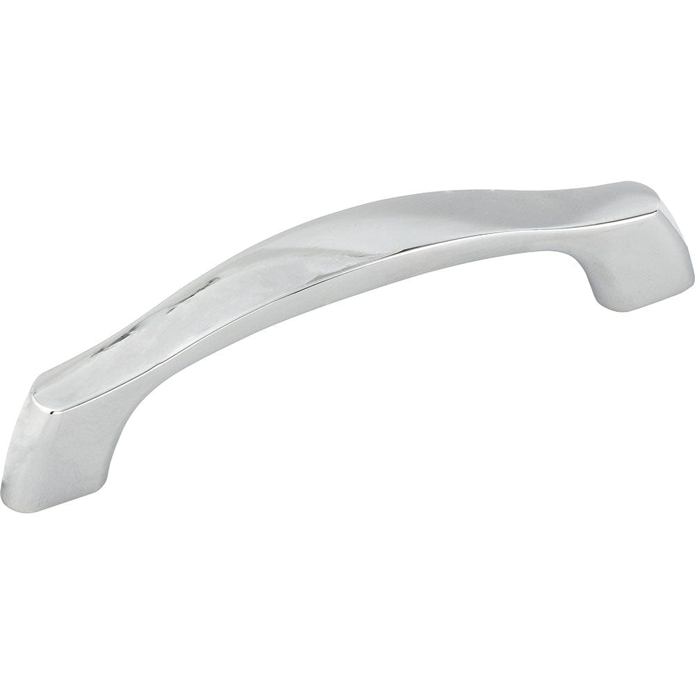 Cabinet Pull, 96 mm C/C with 4-7/8" O.L., Polished Chrome alt 0