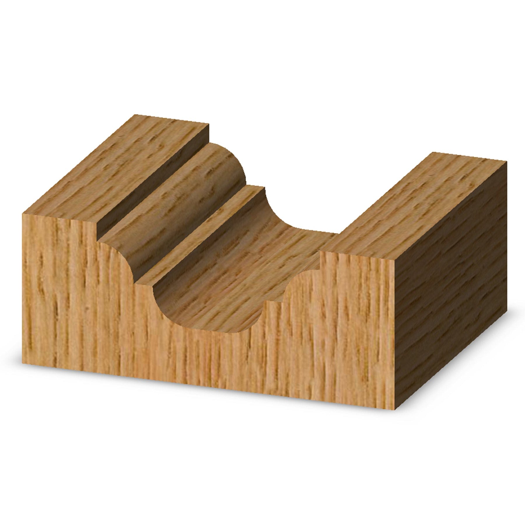 CLassical Round Bottom Bit 1/8" R 3/4" LD 1/2" CL 1/4" SH 2" OL 2 FL alt 0