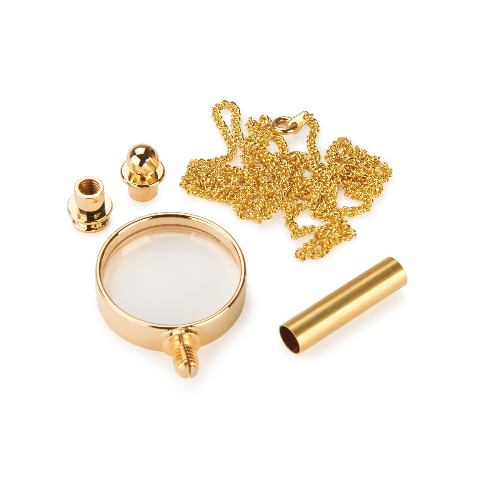 Necklace Magnifying Glass Turning Kit - Gold alt 0