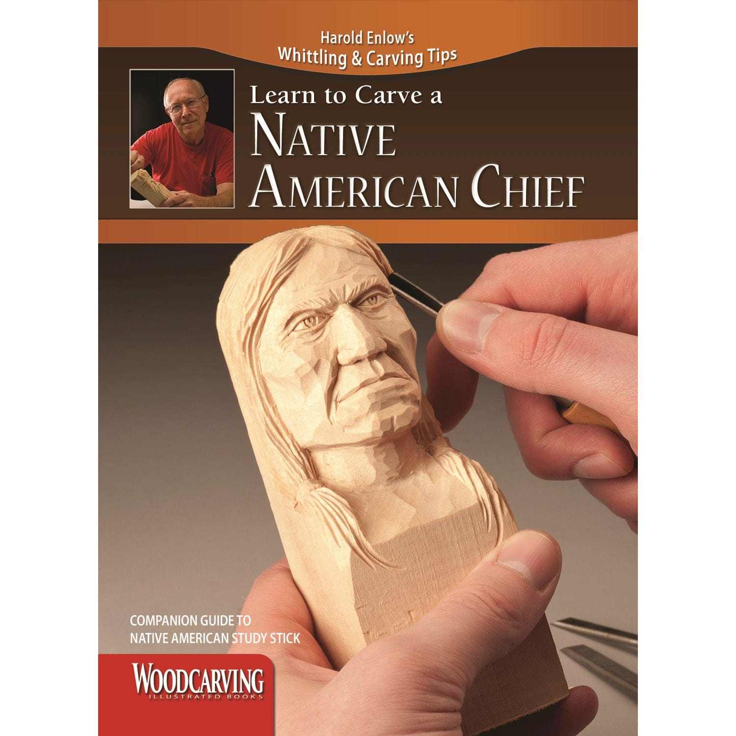 Learn to Carve a Native American Chief Booklet alt 0