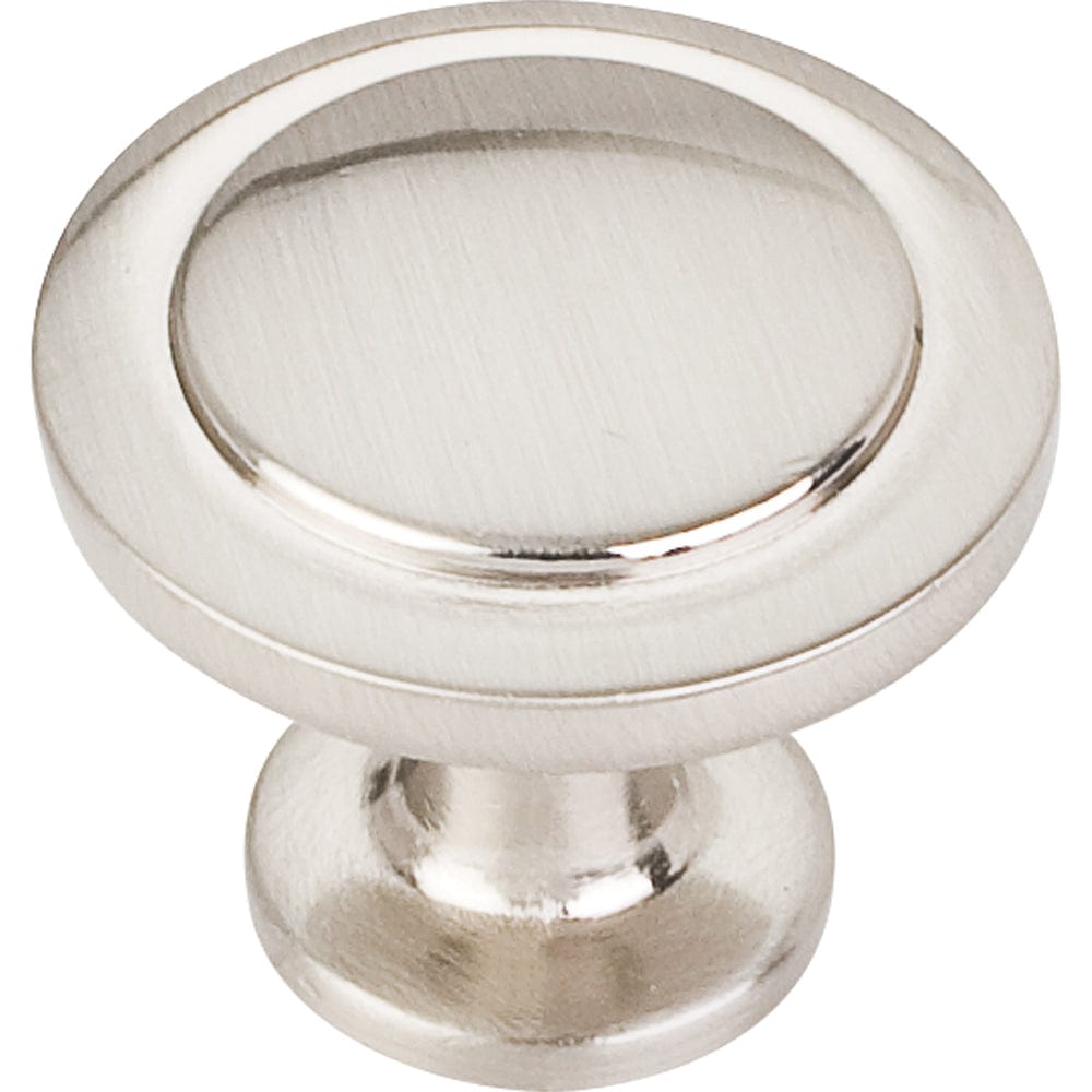 Gatsby Knob, 1-1/4" Dia., Satin Nickel alt 0