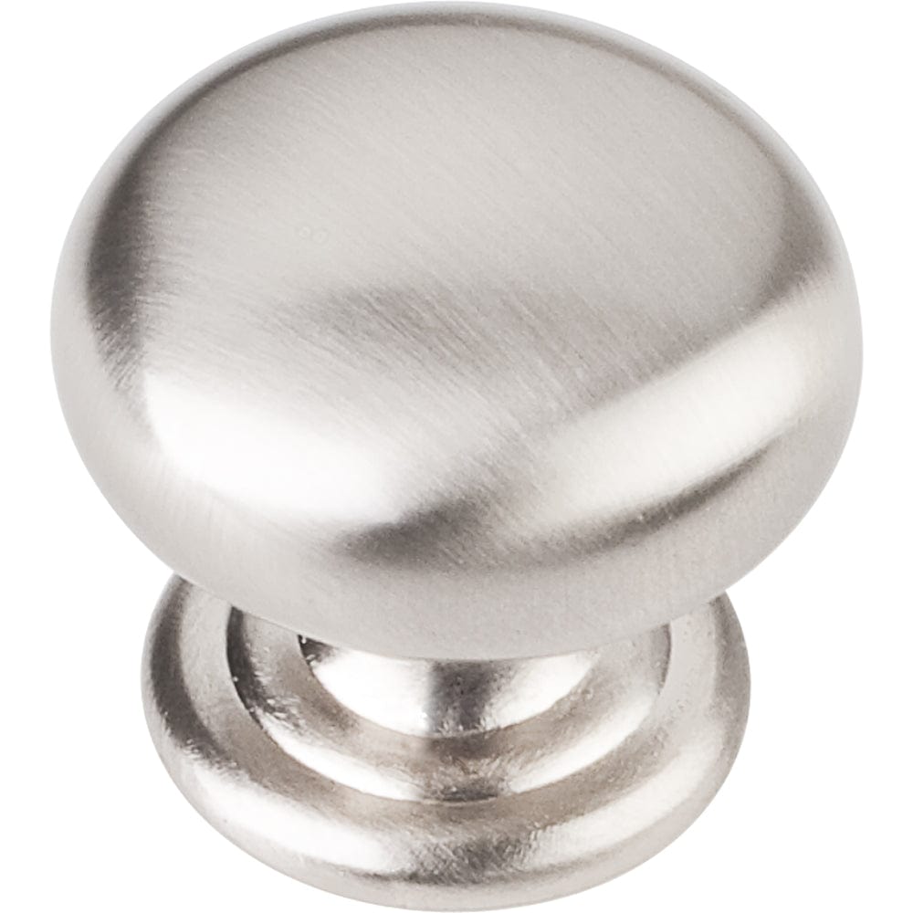 Florence Knob, 1-1/4" Dia., Satin Nickel alt 0
