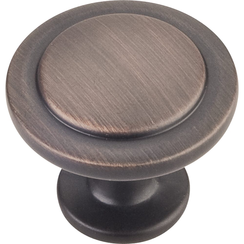 Gatsby Knob, 1-1/4" Dia., Brushed Oil Rubbed Bronze alt 0