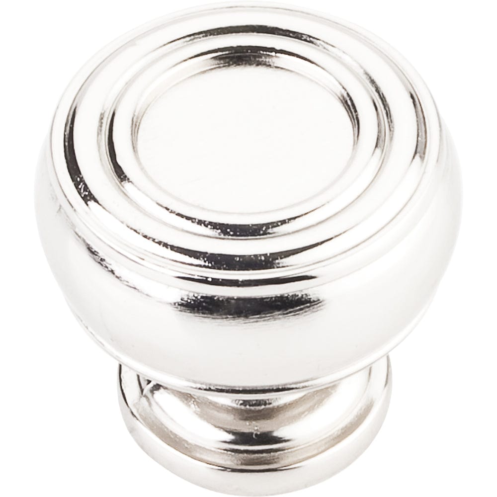 Bremen 2 Barrel Knob, 1-3/16" Dia., Polished Nickel alt 0