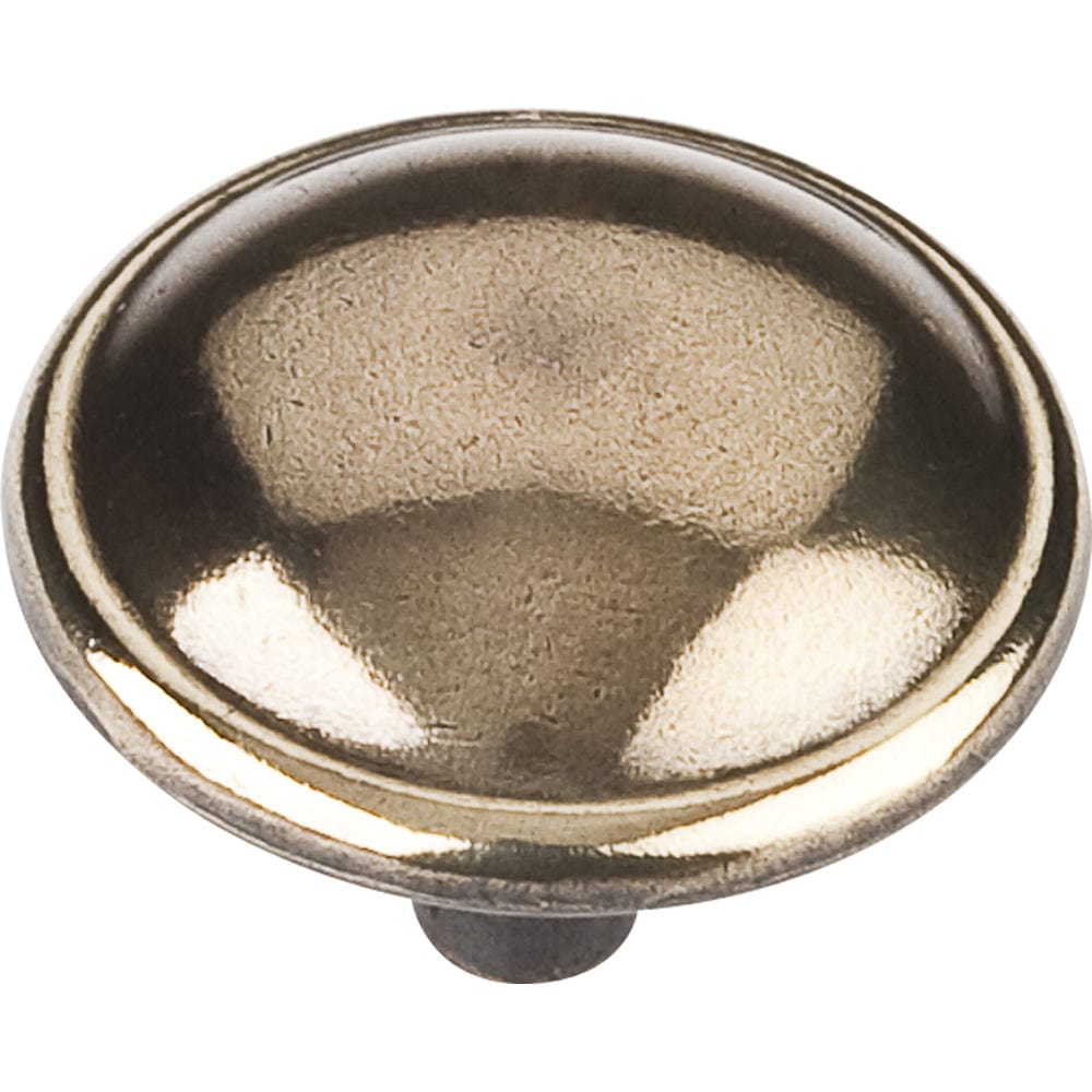 Kingsport Knob, 1-1/4" Dia., Brushed Antique Brass alt 0