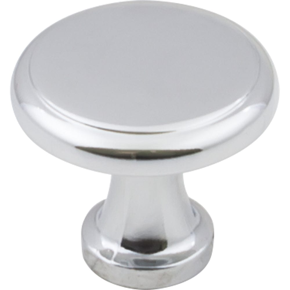 Gatsby Knob, 1-1/8" Dia., Finnish -Polished Chrome alt 0