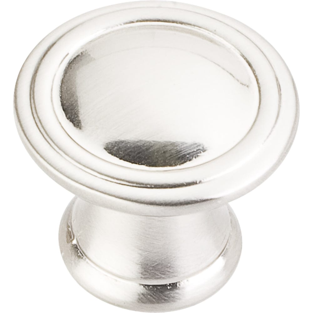 Cordova Knob, 1-3/16" Dia., Satin Nickel alt 0
