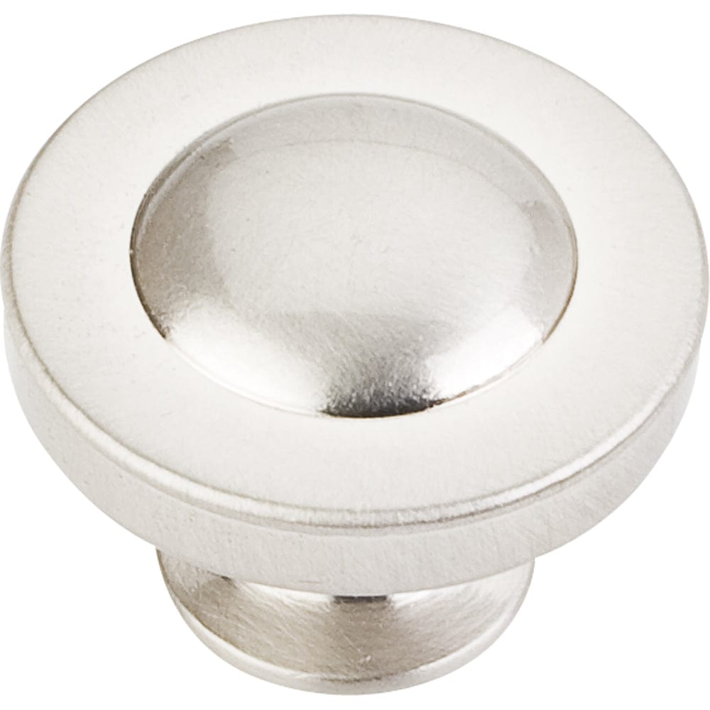 Cordova Knob, 1-1/4" Dia., Satin Nickel alt 0