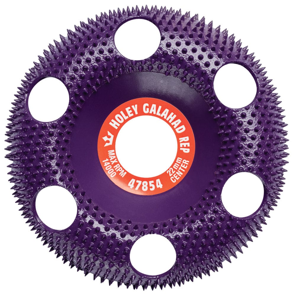 Holey Galahad Round Extreme Coarse Purple alt 0