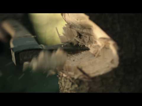 German Rhine Camping and Wilderness Axe with Leather Sheath - 27.5" Handle alt 999