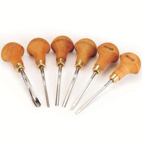 Carving Tool Palm Handled Set D  6 piece alt 0