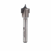 1572 Pointed Round Over Router Bit 1/4" R 1/2" D 1/4" SH alt 0