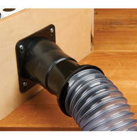 2.5" x 10' Flexadux PV Dust Collection Hose - Clear alt 5