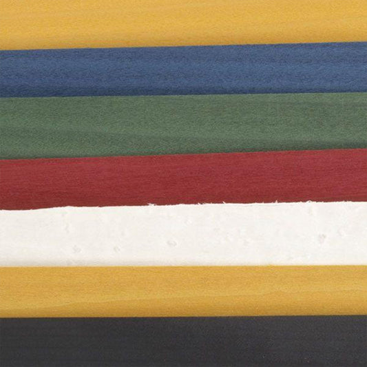 Dyed Wood Veneer Pack - 4-1/2" to 6-1/2" Width - Primary Colors - 3 Square Feet alt 0