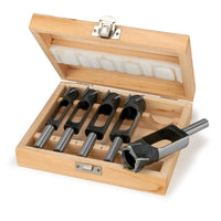 Plug and Tenon Cutter Set - High Carbon Steel - 5 Piece alt 0