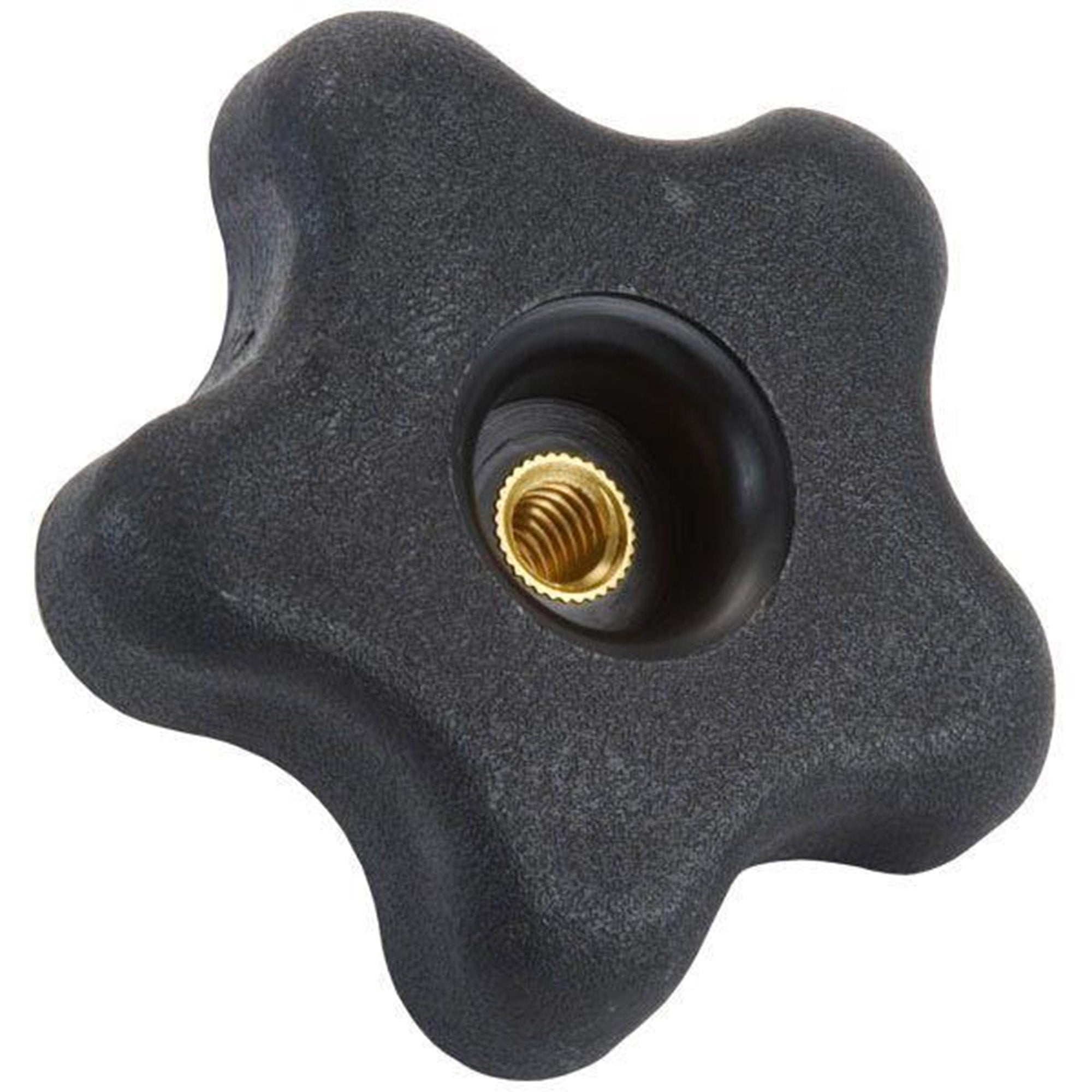 Knob, Five Star with Through Hole, 5/16"-18 Insert alt 0