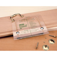 DrillRite Cabinet Door Drawer Pull Drilling Jig alt 0