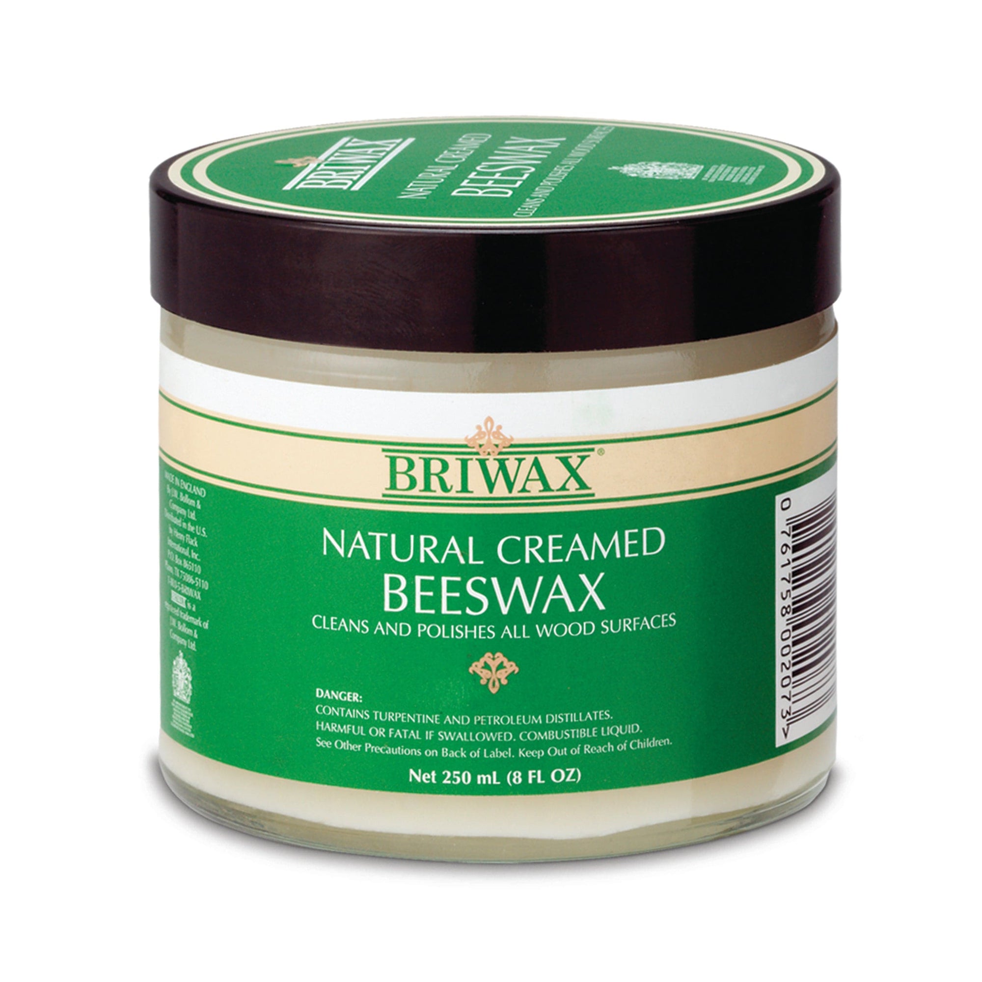 Natural Beeswax Creamed 8 oz alt 0