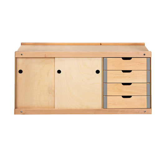 Nordic Bench Storage Cabinet alt 0