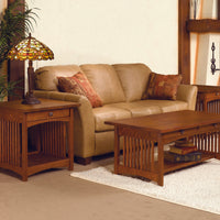 Woodworking Project Paper Plan to Build Mission Coffee and End Table alt 0