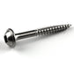 Pocket Hole Screw - #7 x 1-1/4" Fine - Stainless - 100 Piece alt 0