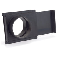 4" OD Self Clearing ABS Blast Gate Fitting alt 0