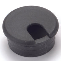 1-3/4" Cable Management Plastic Grommet Black alt 0