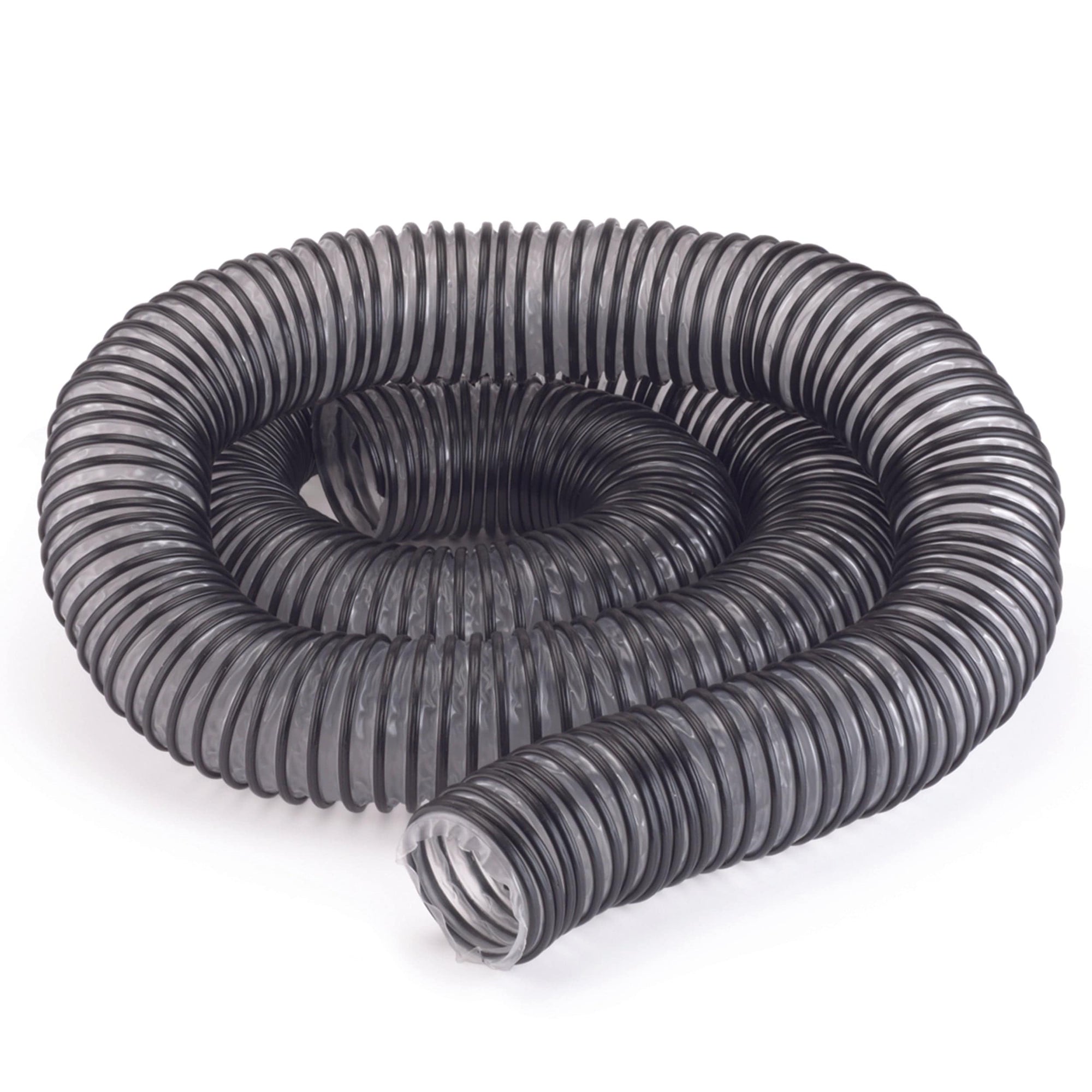 2.5" x 10' Light-Duty Dust Collection Hose - Semi-Clear alt 5