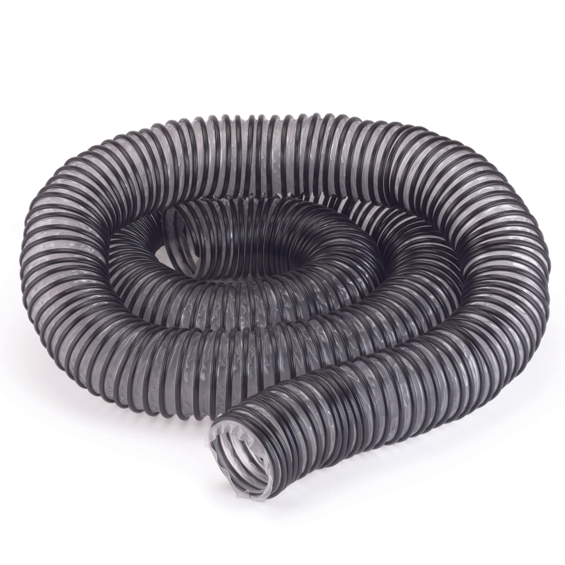 2.5" x 10' Light-Duty Dust Collection Hose - Semi-Clear alt 5