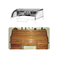 Woodworking Project Paper Plan to Build Roll Top Tambor (Upper Portion) alt 0