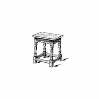 Woodworking Project Paper Plan to Build English Joint Stool Plan No.2 alt 2