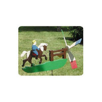 Woodworking Project Paper Plan to Build Galloping Horse Whirligig alt 0